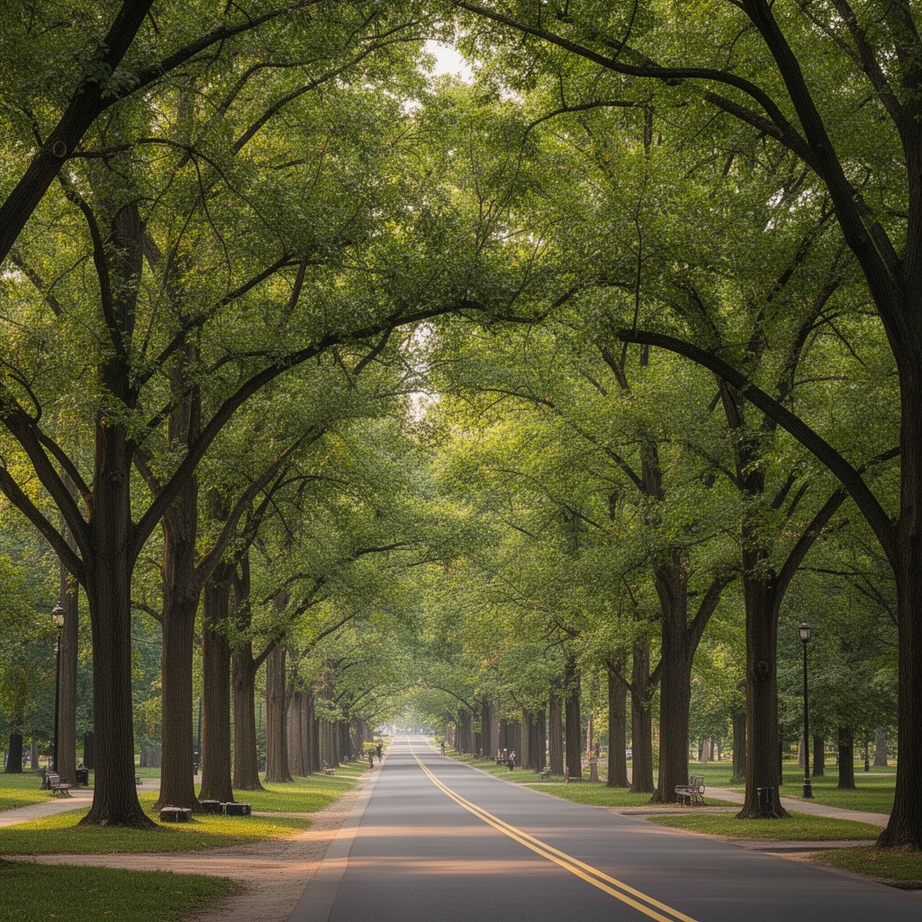 AI-generated illustration of Humboldt Parkway