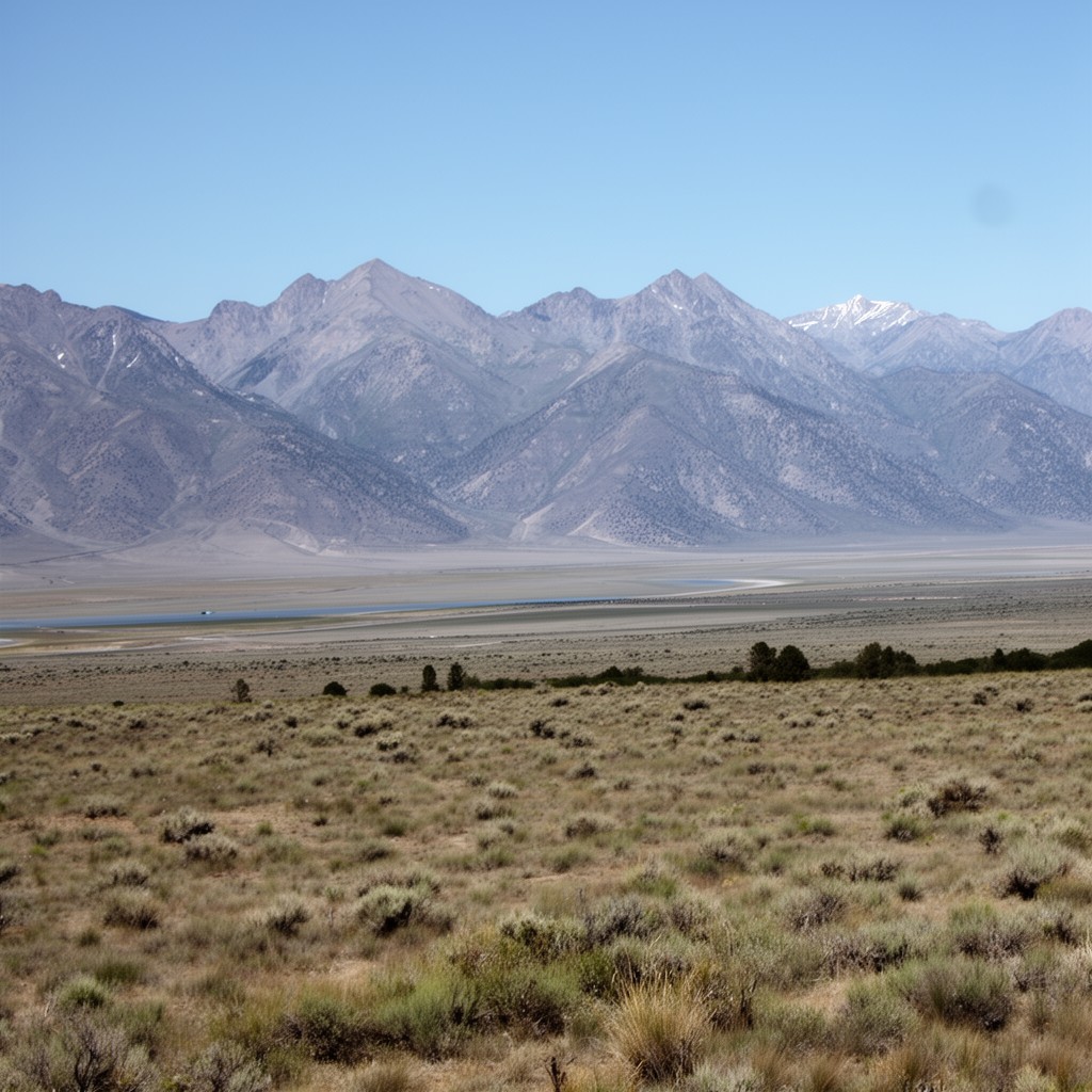 AI-generated illustration of Mono County, California