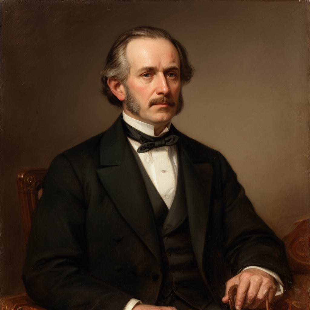 AI-generated illustration of Tilghman Ashurst Howard