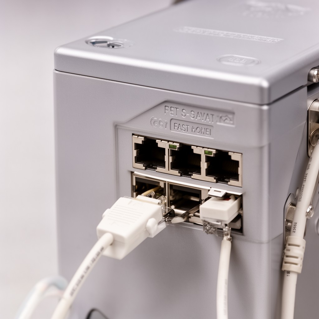 AI-generated illustration of Fast Ethernet