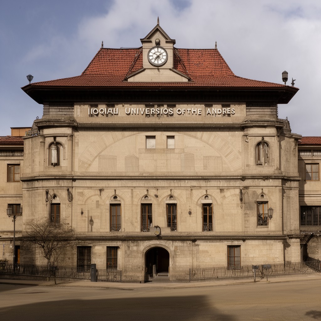 AI-generated illustration of University of the Andes (Bogotá)