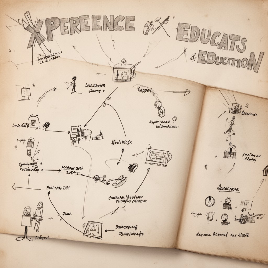 AI-generated illustration of Experience and Education