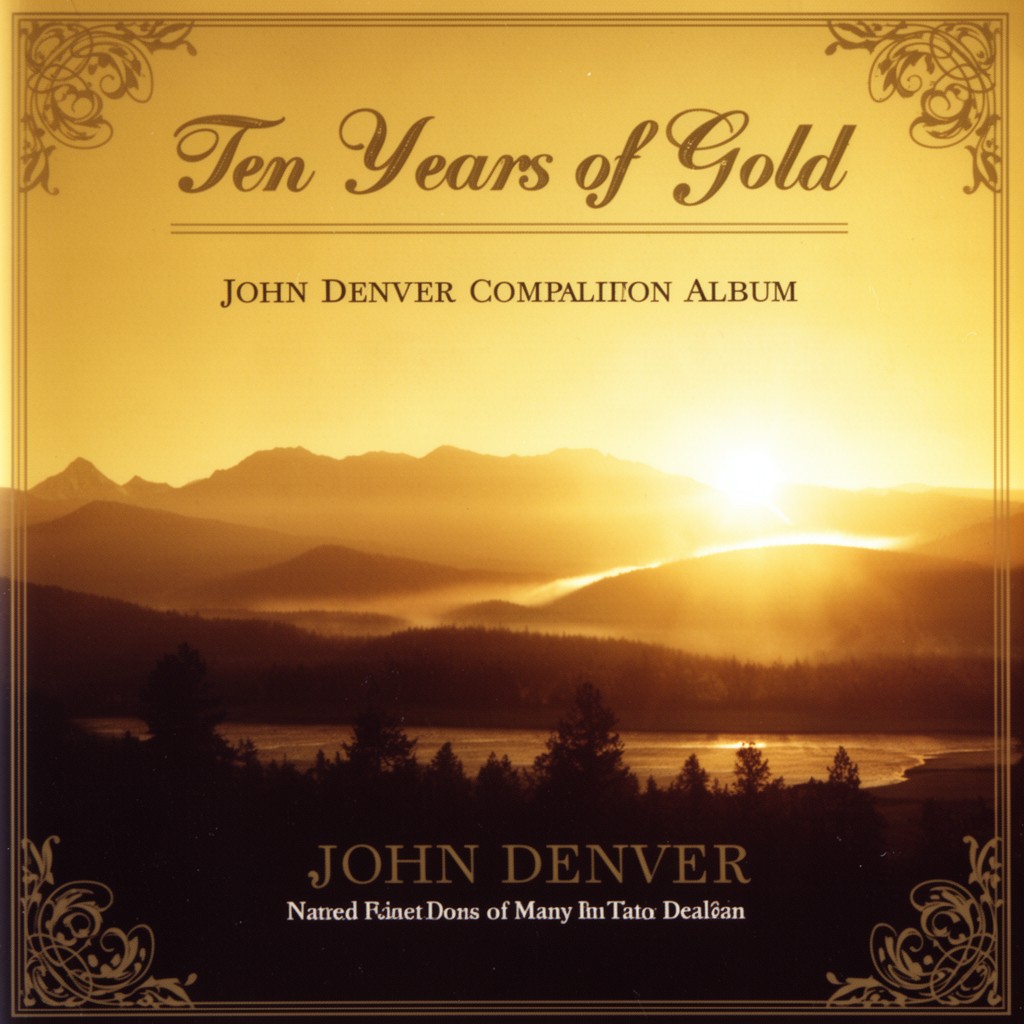 AI-generated illustration of Ten Years of Gold