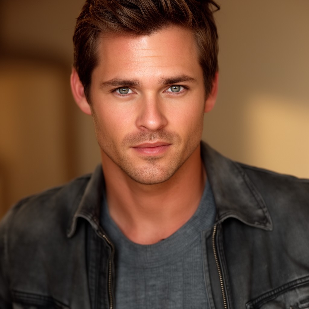 AI-generated illustration of Christian Kane