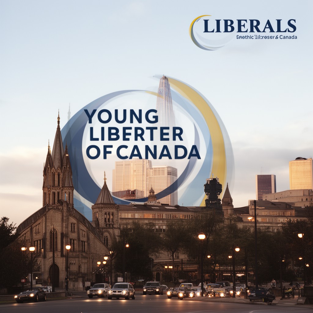 AI-generated illustration of Young Liberals of Canada