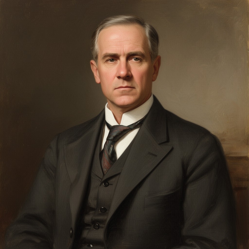 AI-generated illustration of Wilfrid Laurier