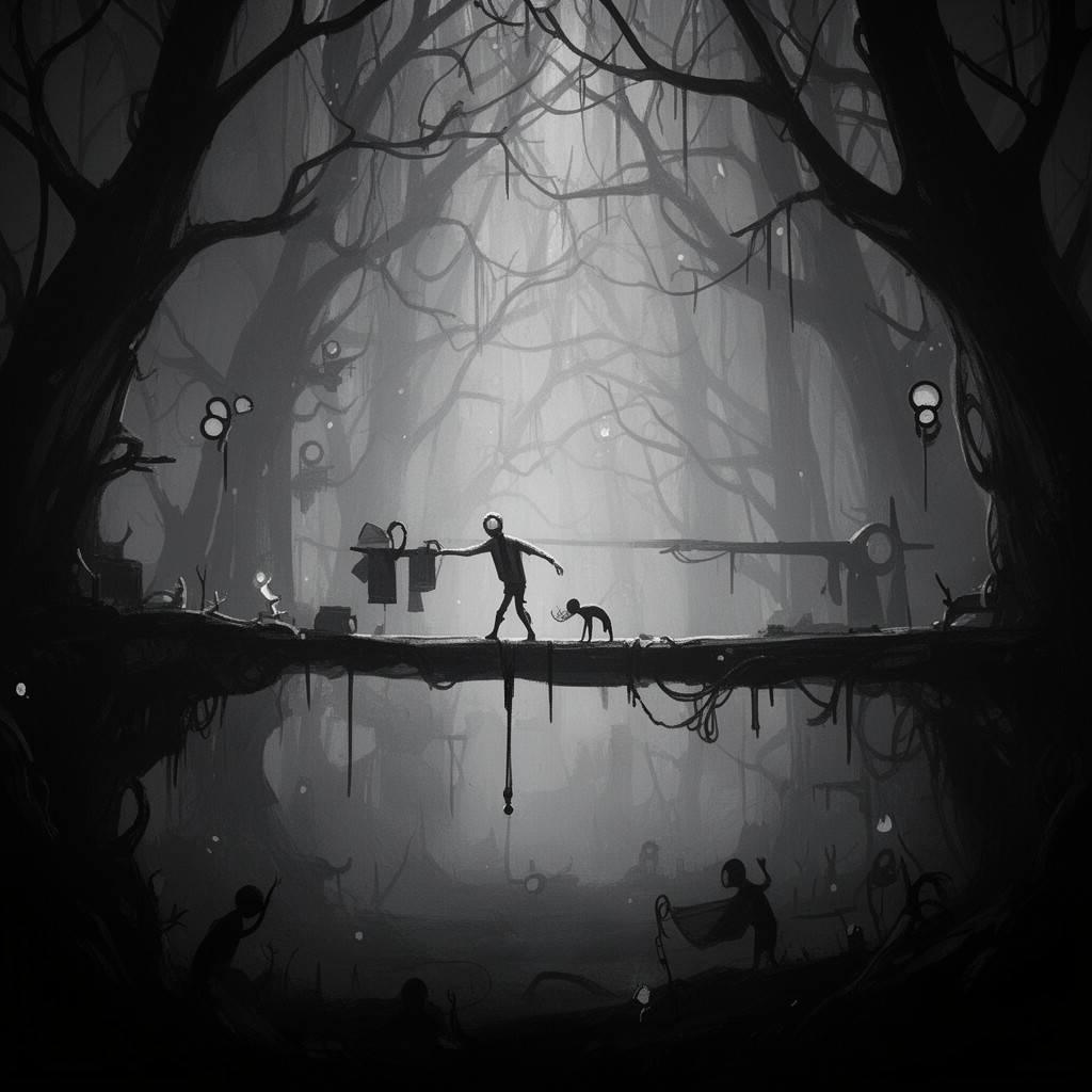 AI-generated illustration of Limbo