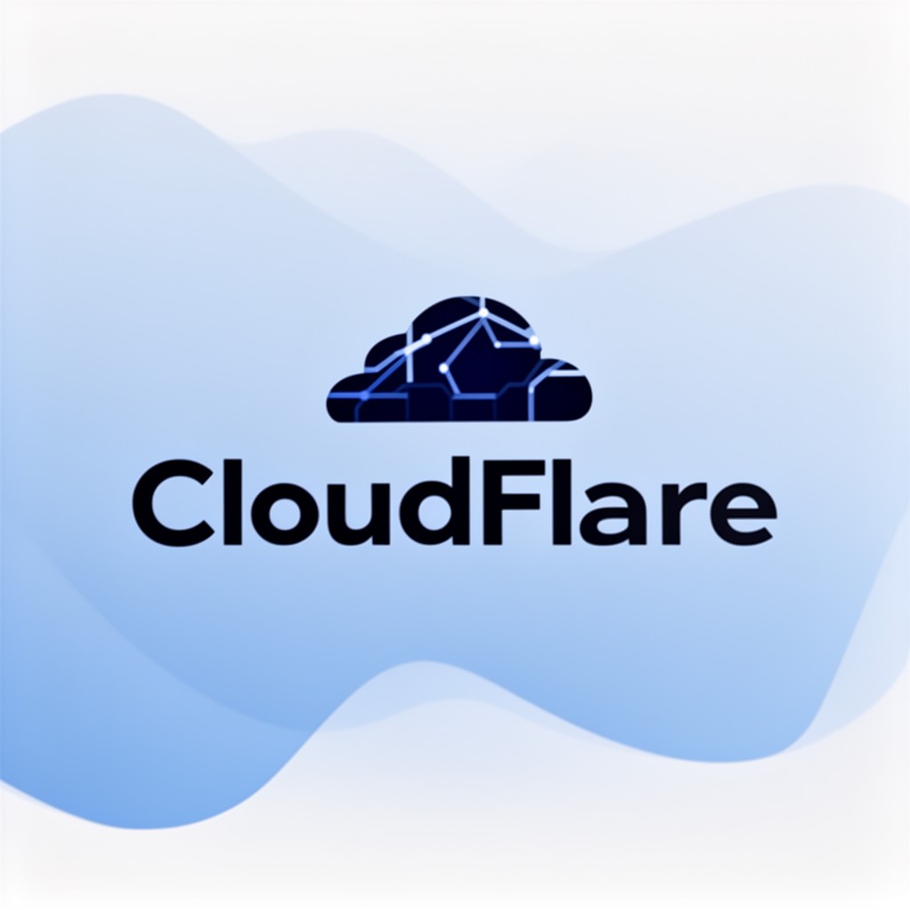 AI-generated illustration of Cloudflare