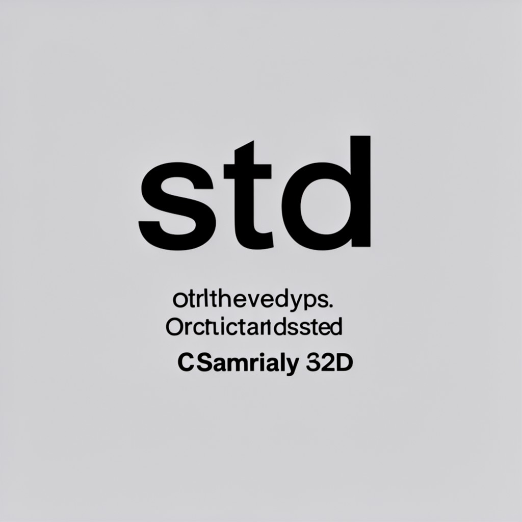 AI-generated illustration of std