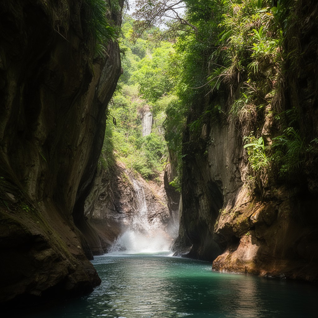 AI-generated illustration of The Narrows