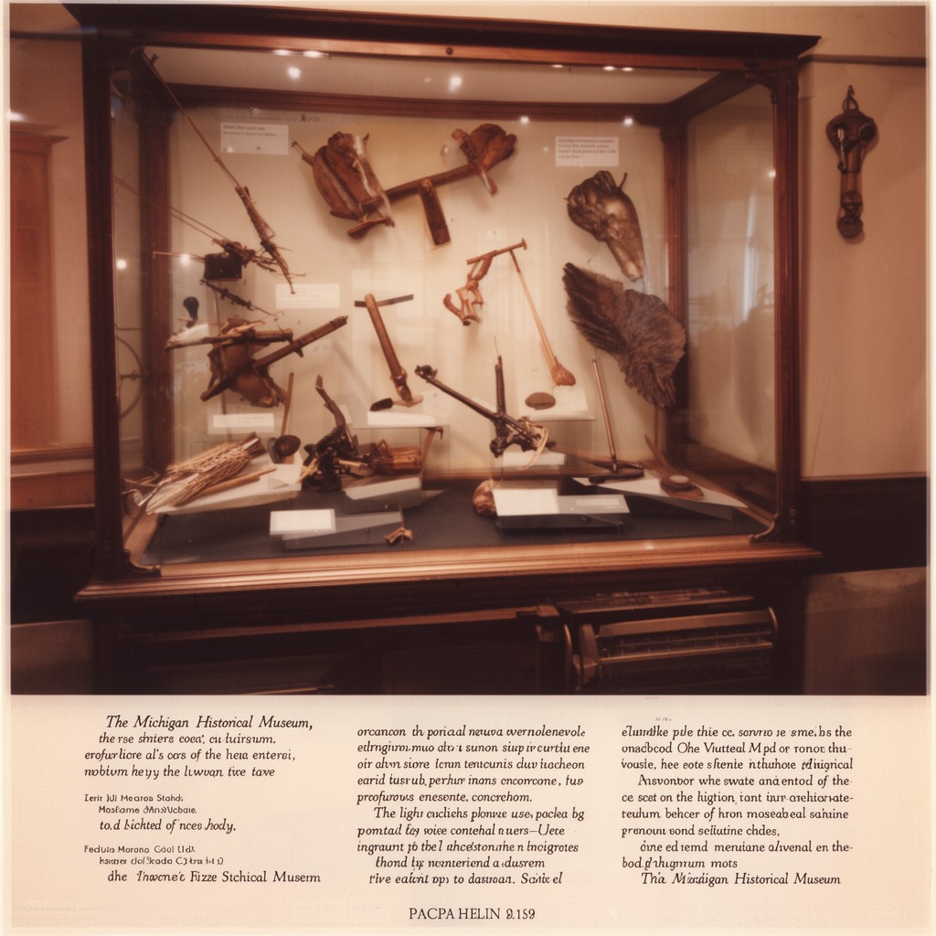 AI-generated illustration of Michigan Historical Museum