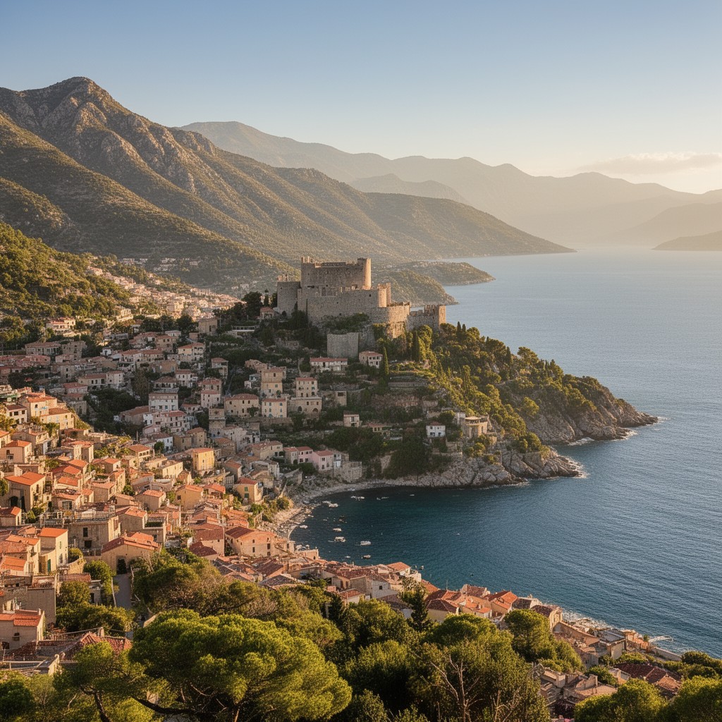AI-generated illustration of Haute-Corse