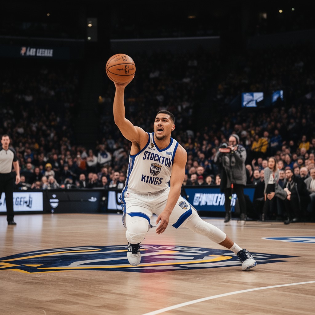 AI-generated illustration of Stockton Kings