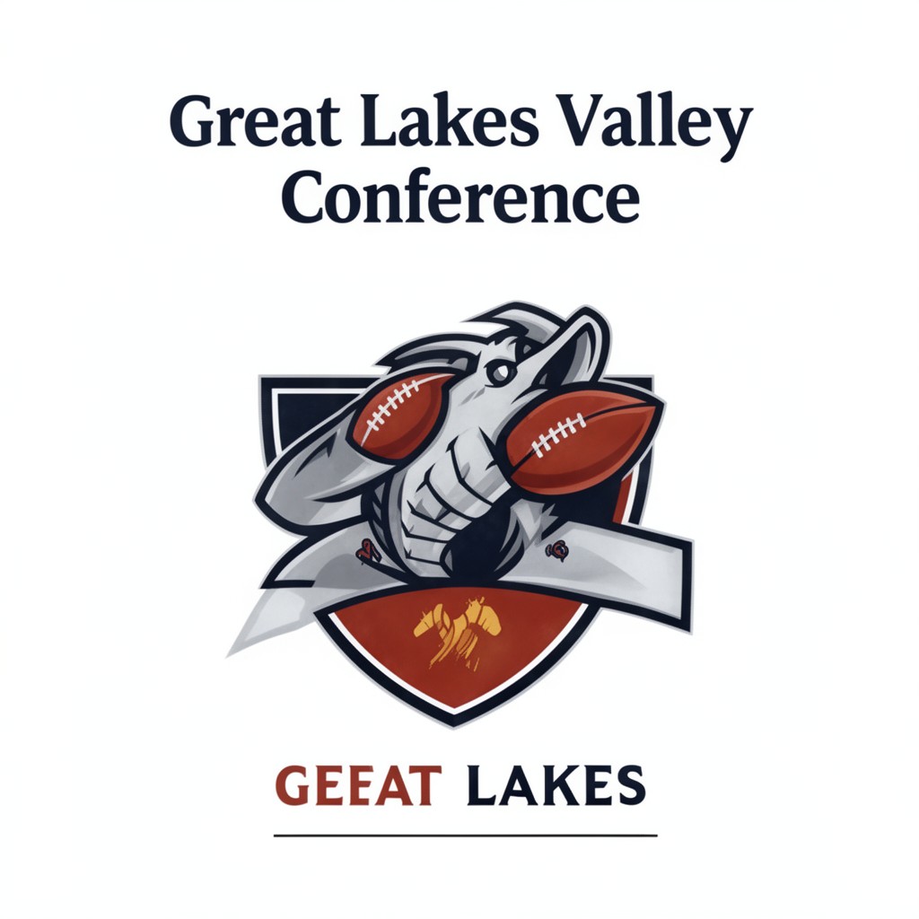 AI-generated illustration of Great Lakes Valley Conference