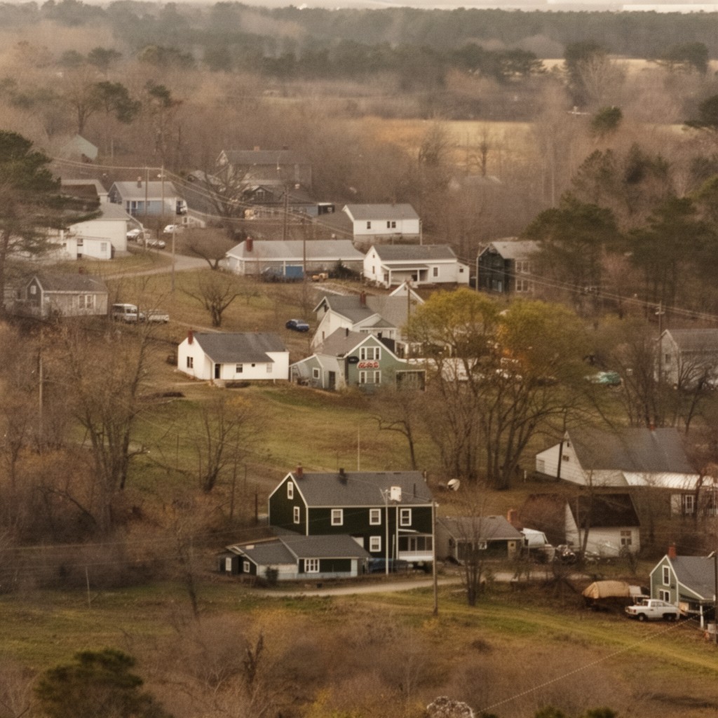 AI-generated illustration of Adelina, Maryland