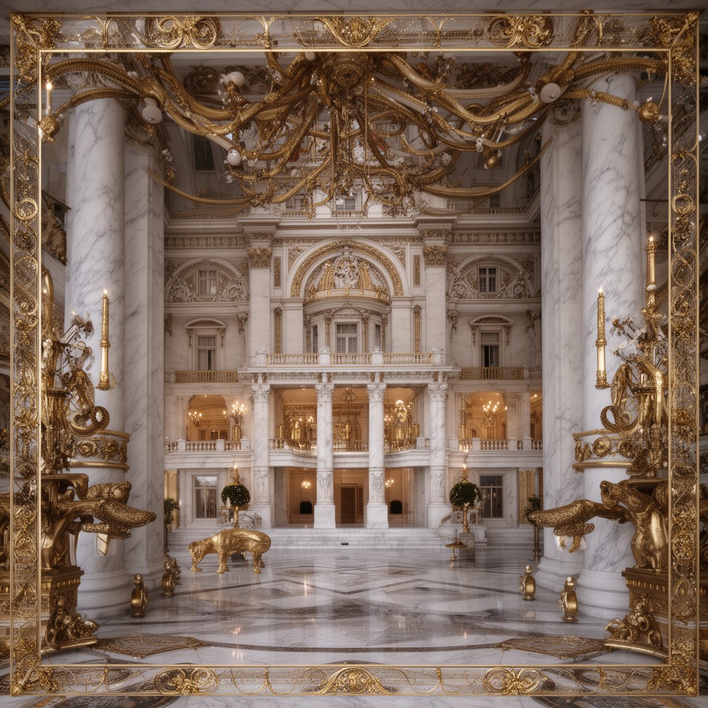 AI-generated illustration of Marble House