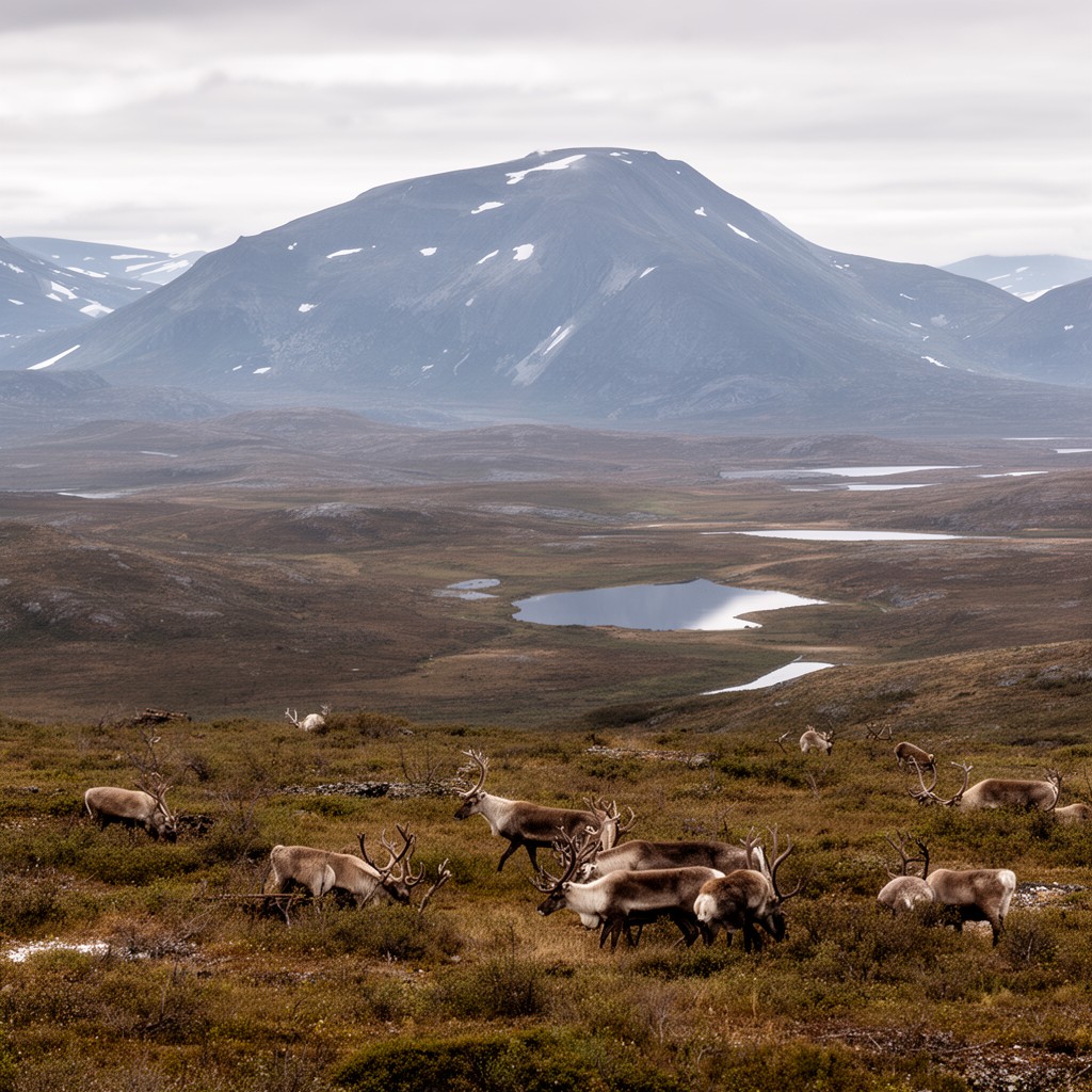 AI-generated illustration of Rondane