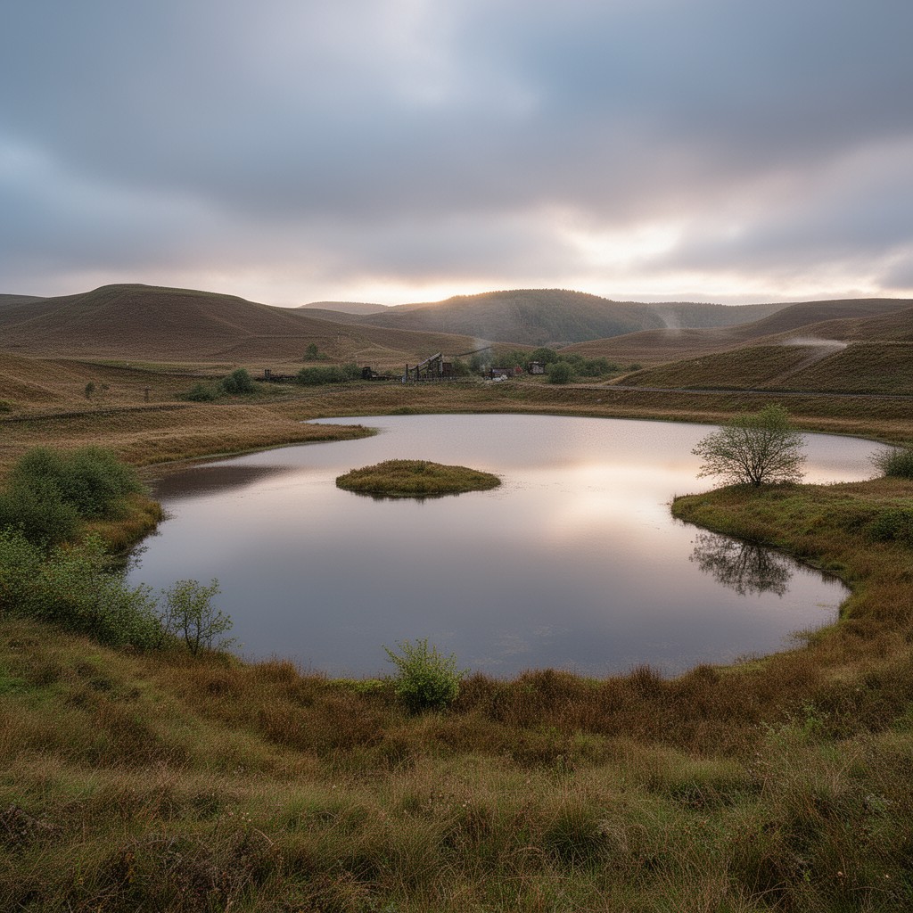 AI-generated illustration of Lochgelly Loch