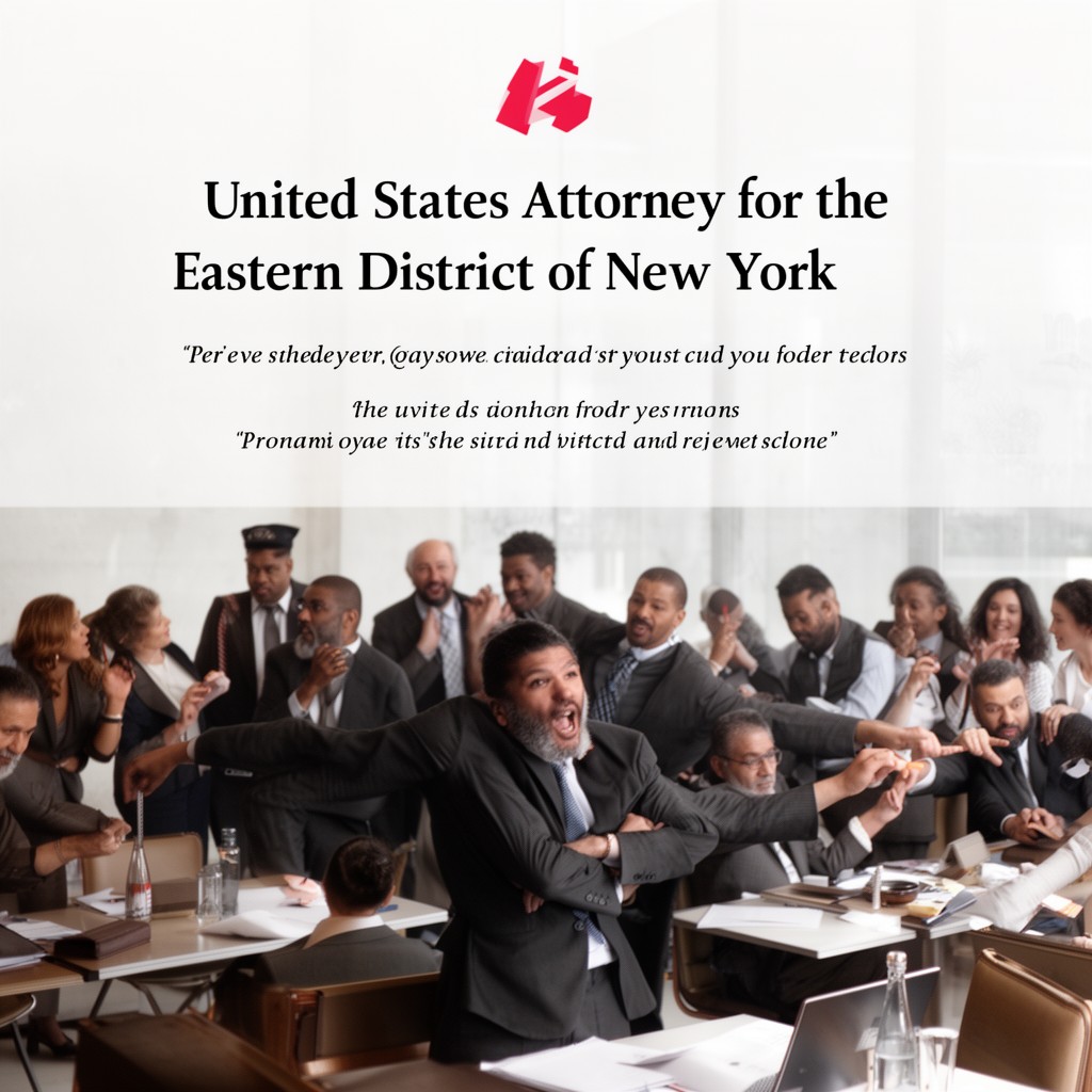 AI-generated illustration of United States Attorney for the Eastern District of New York