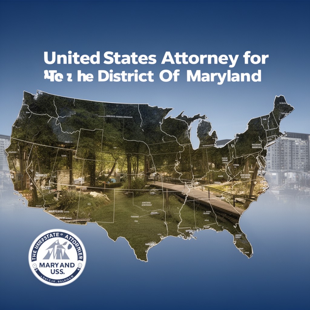 AI-generated illustration of United States Attorney for the District of Maryland