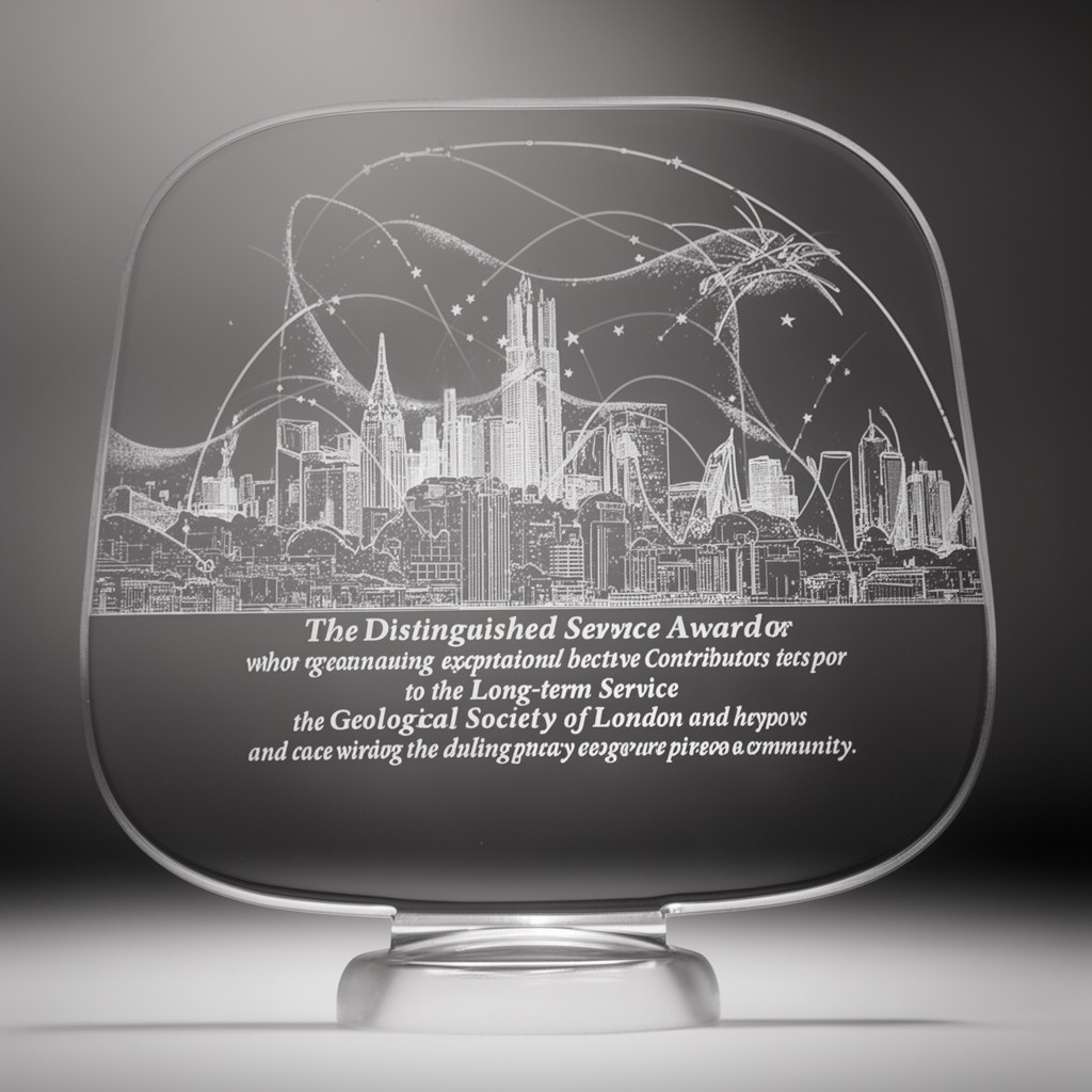 AI-generated illustration of Distinguished Service Award