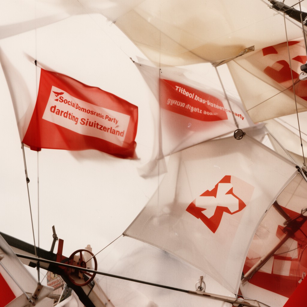 AI-generated illustration of Social Democratic Party of Switzerland