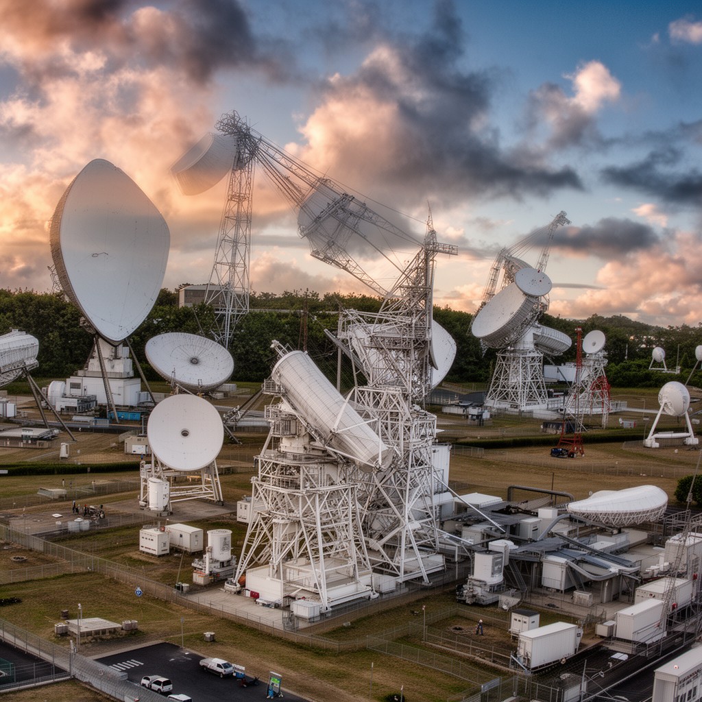 AI-generated illustration of Submillimeter Array