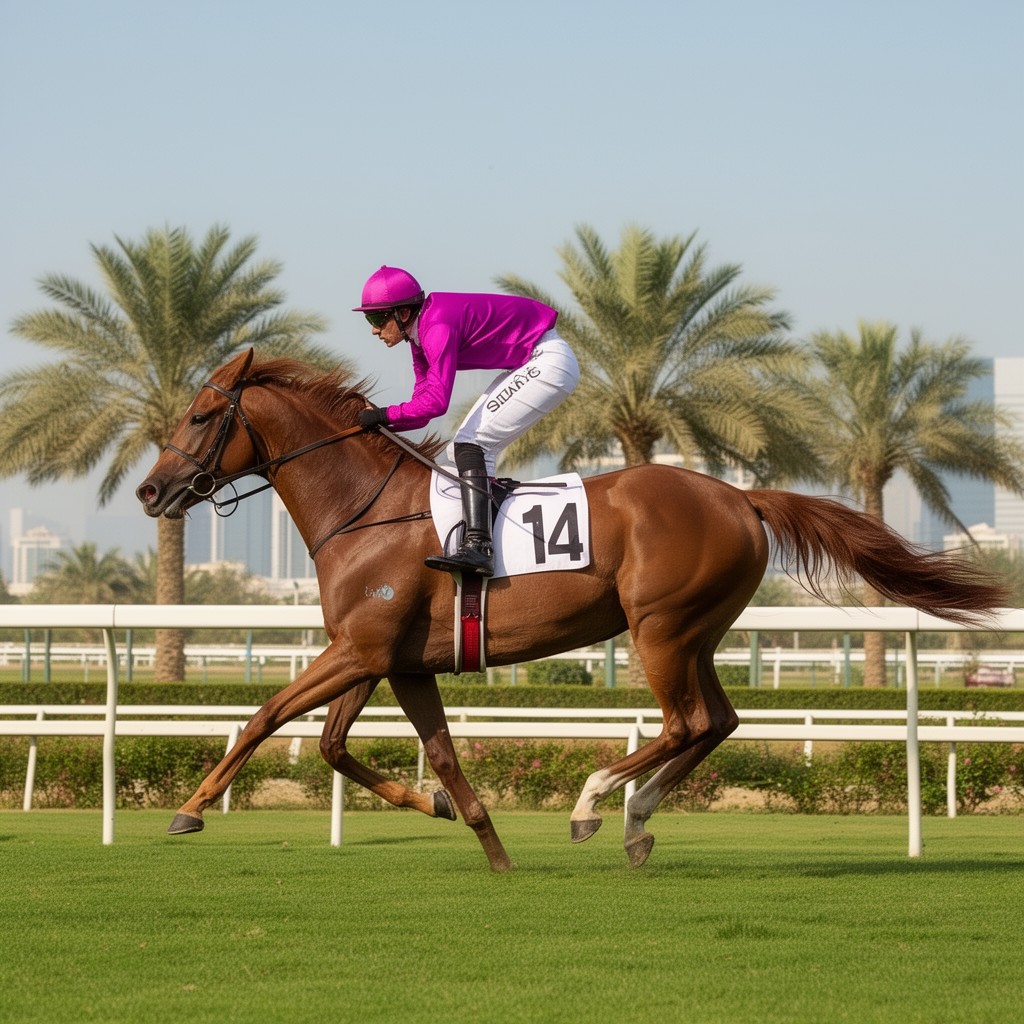 AI-generated illustration of Dubai Millennium