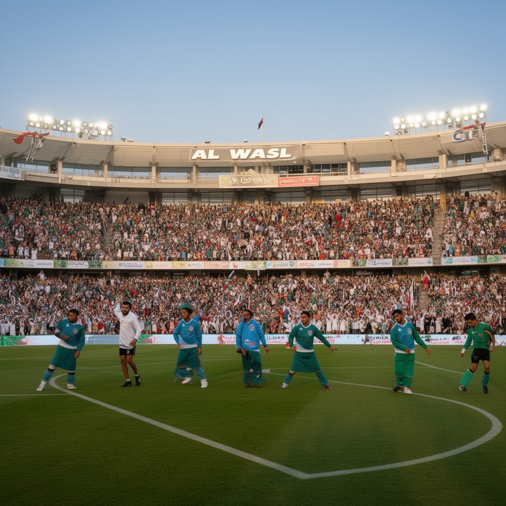 AI-generated illustration of Al Wasl