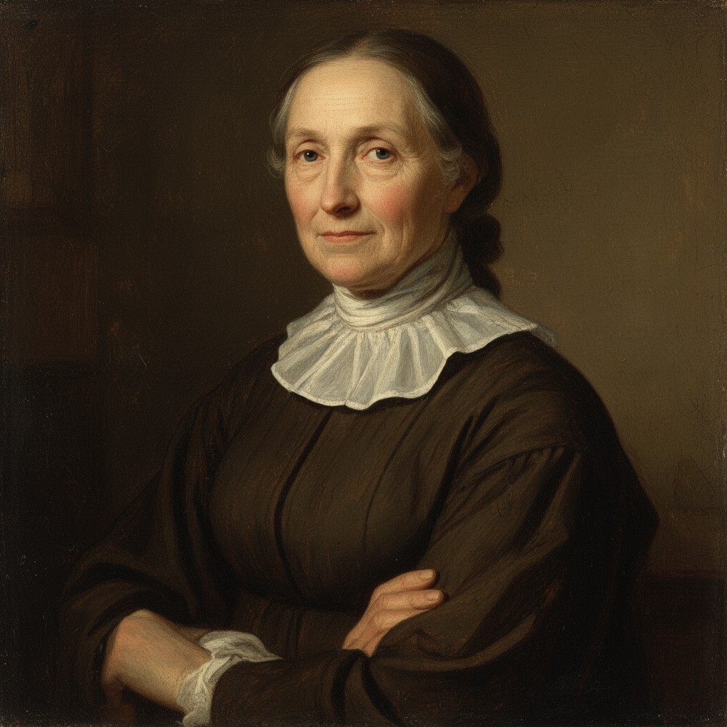 AI-generated illustration of Rebecca Nurse
