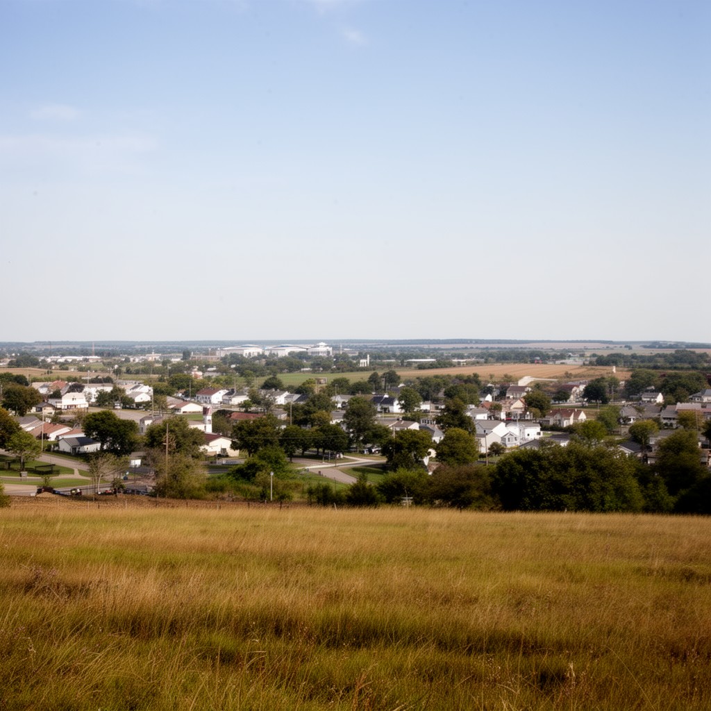AI-generated illustration of Hampshire, Illinois