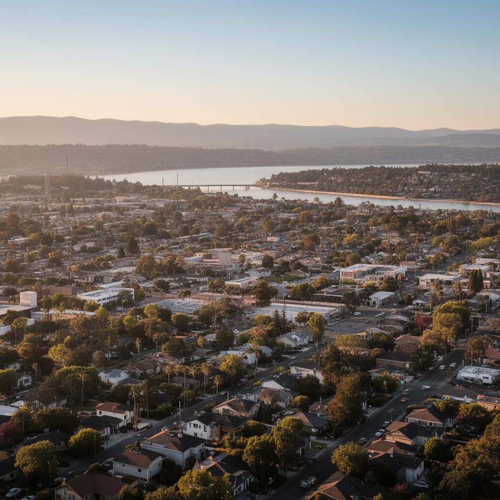 AI-generated illustration of Antioch, California
