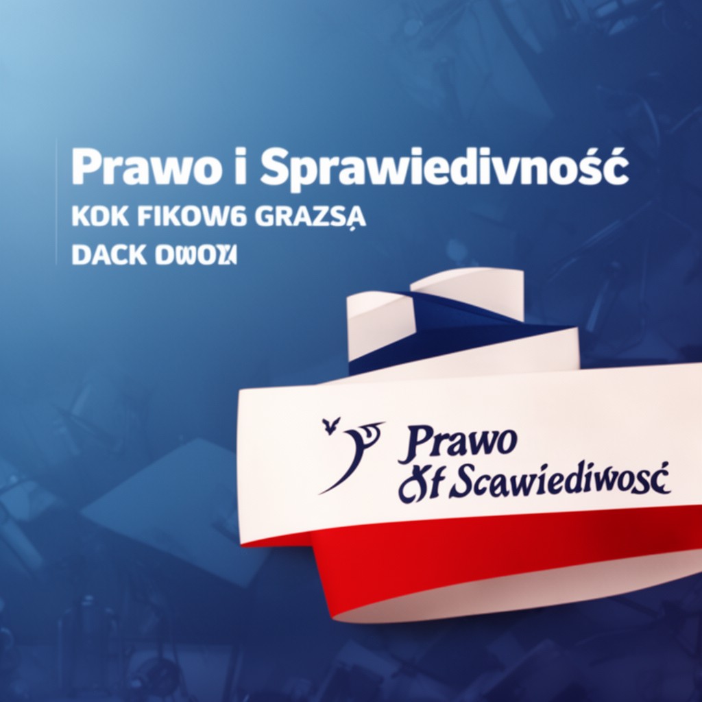 AI-generated illustration of Prawo i Sprawiedliwość