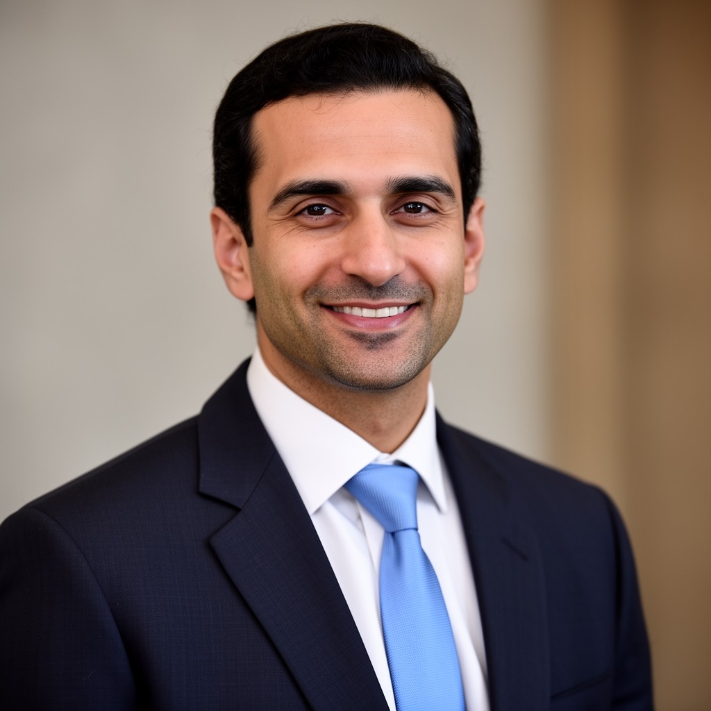 AI-generated illustration of Khaldoon Al Mubarak