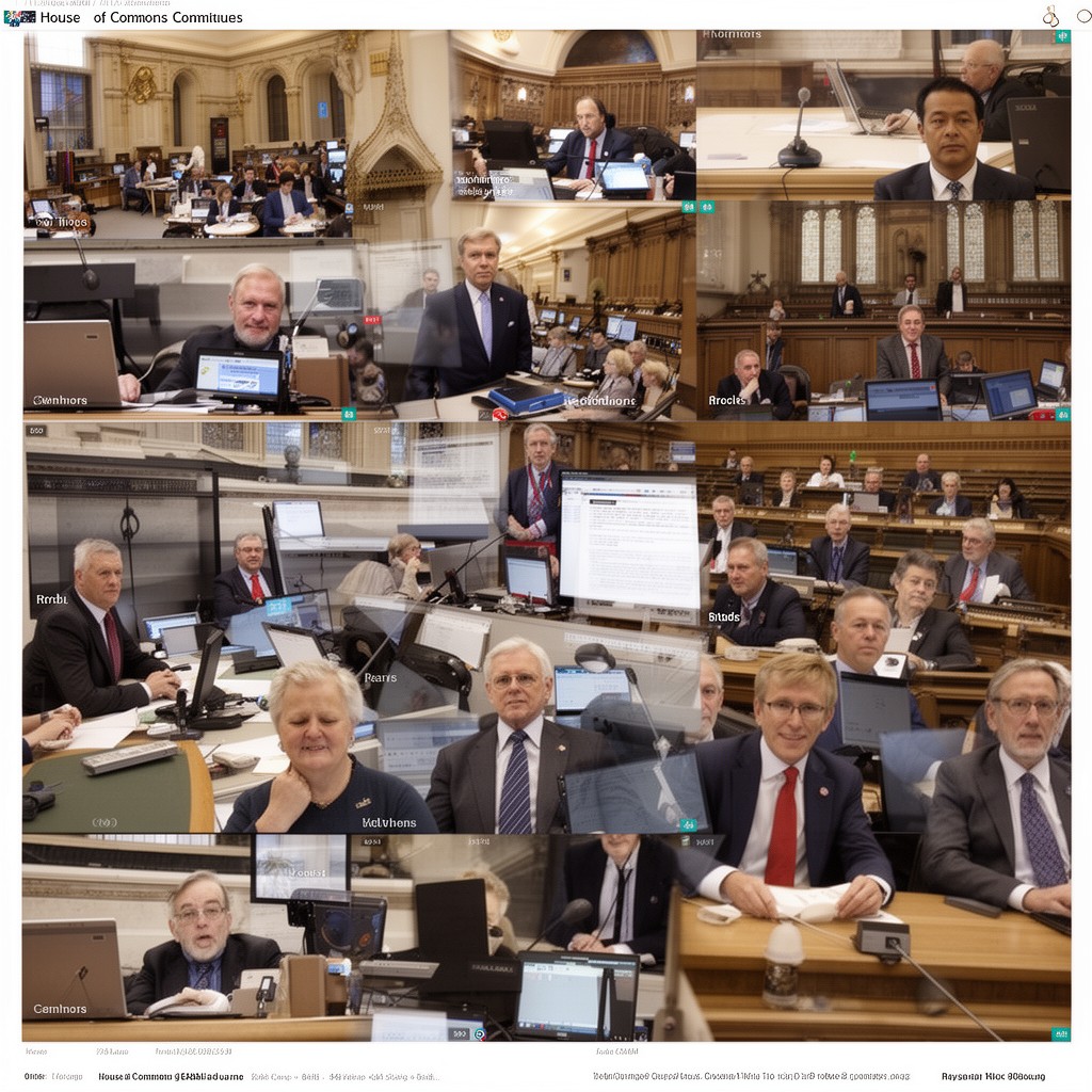AI-generated illustration of House of Commons committees