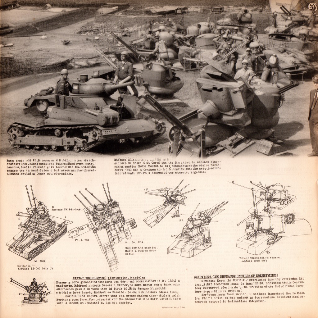 AI-generated illustration of Heavy Branch, Machine Gun Corps