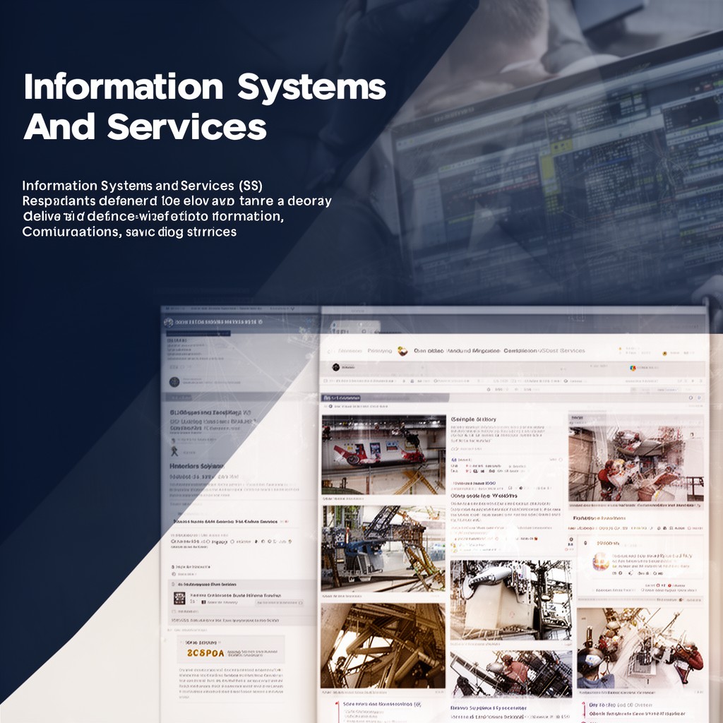 AI-generated illustration of Information Systems and Services (ISS)