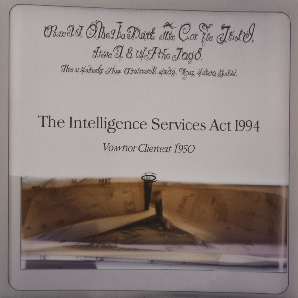 AI-generated illustration of Intelligence Services Act 1994