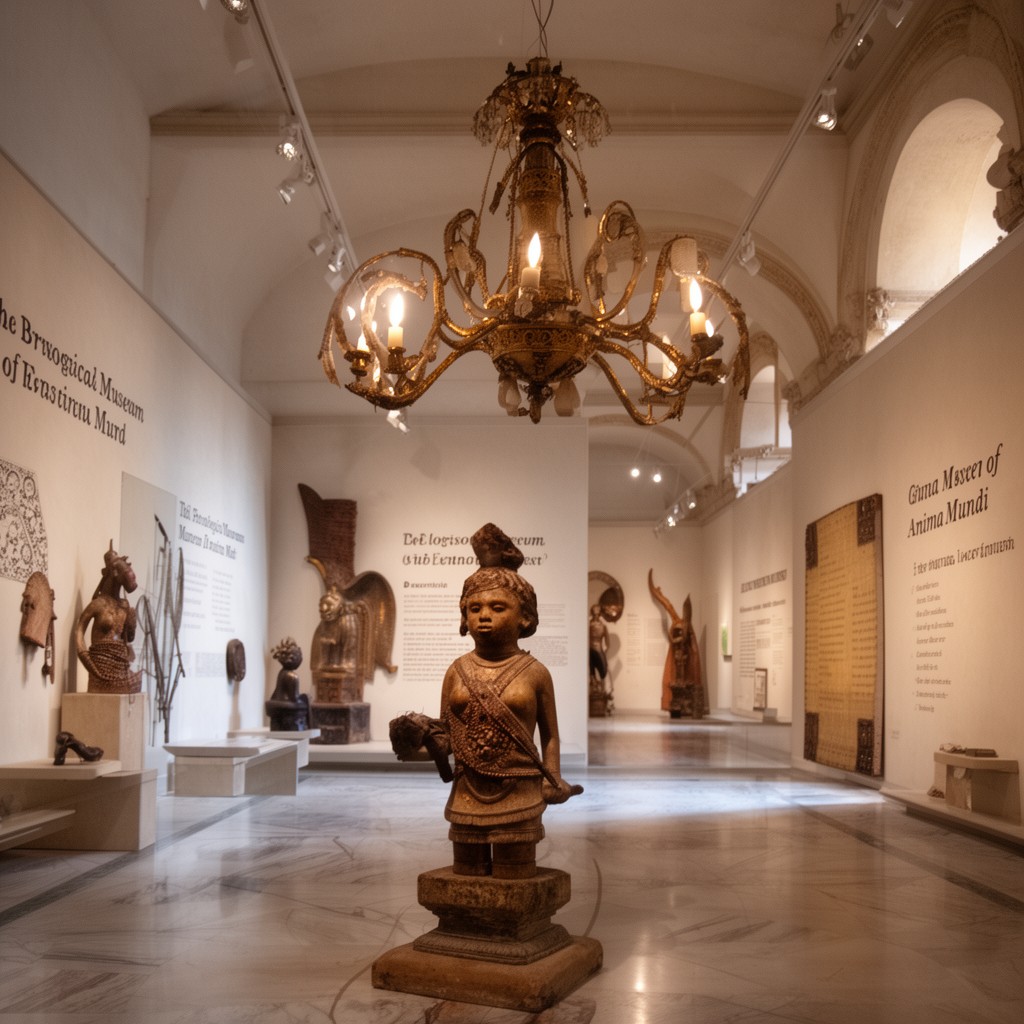 AI-generated illustration of Ethnological Museum Anima Mundi
