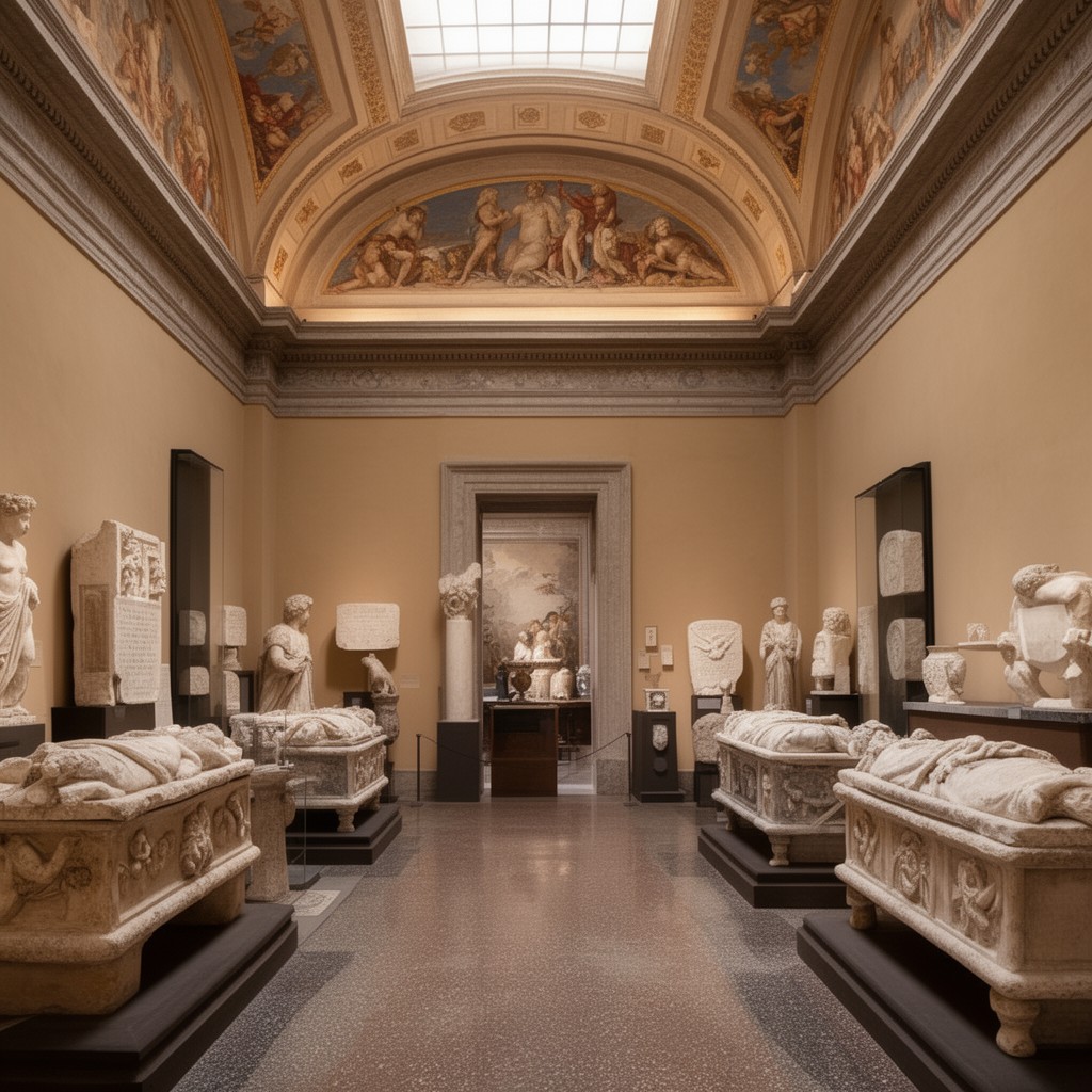 AI-generated illustration of Pio-Christian Museum