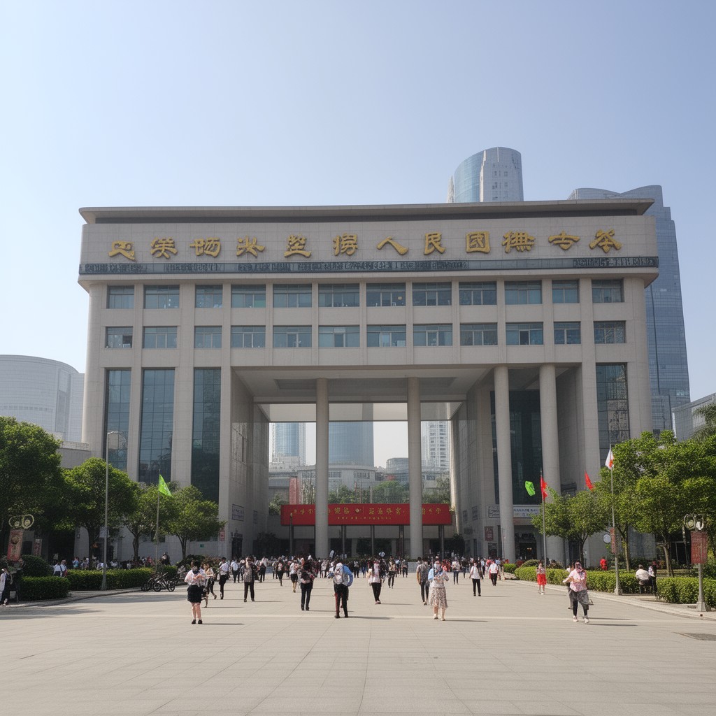 AI-generated illustration of Nanshan District People’s Government