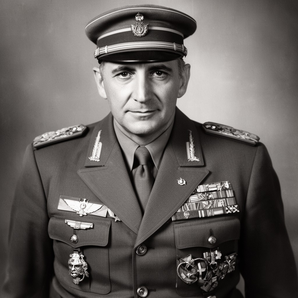 AI-generated illustration of General Alfredo Guzzoni