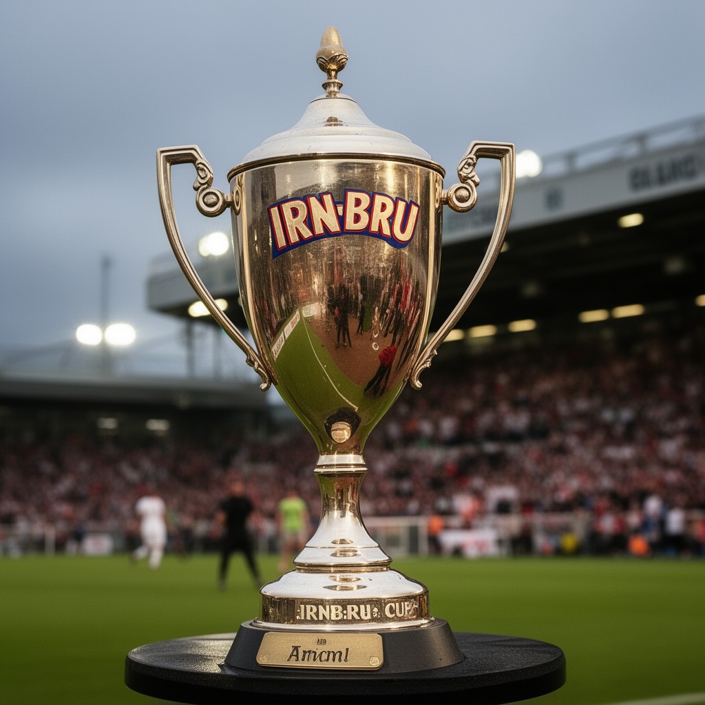 AI-generated illustration of IRN-BRU Cup