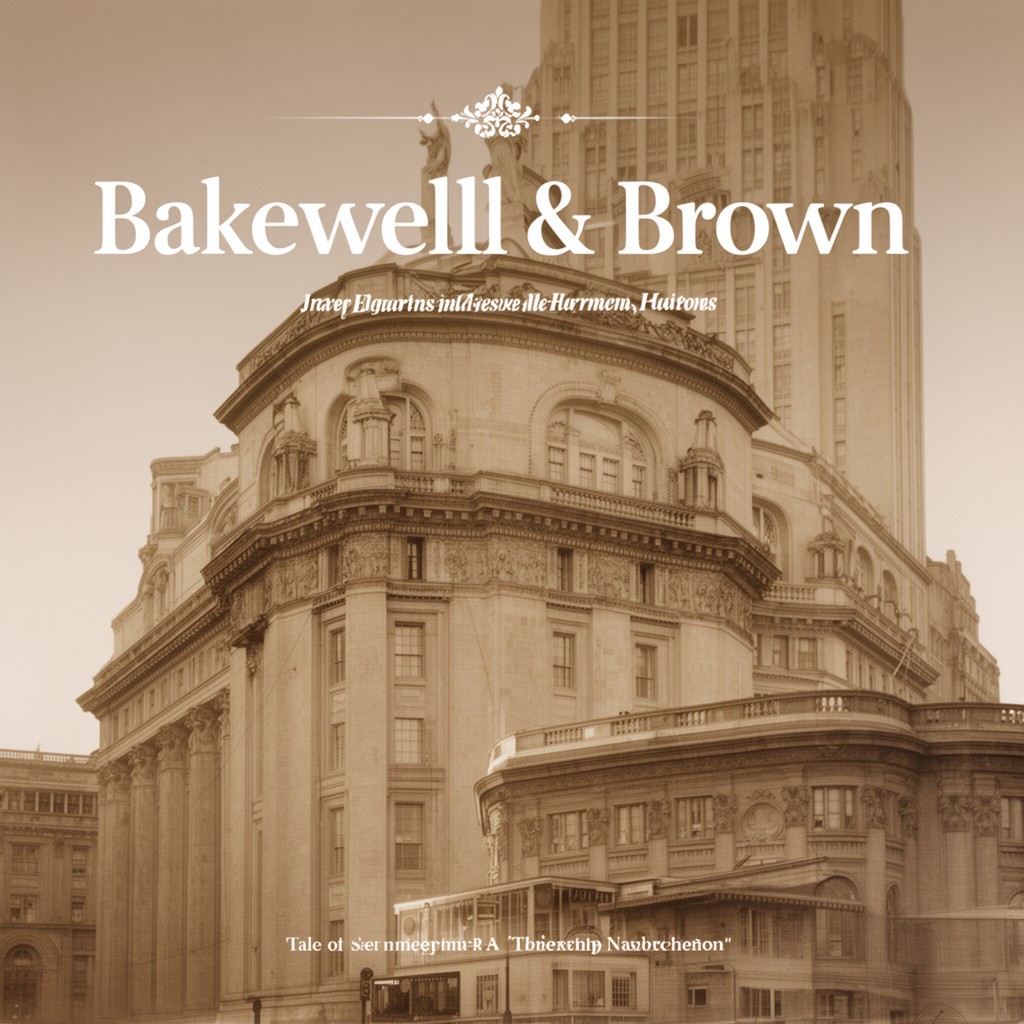 AI-generated illustration of Bakewell & Brown