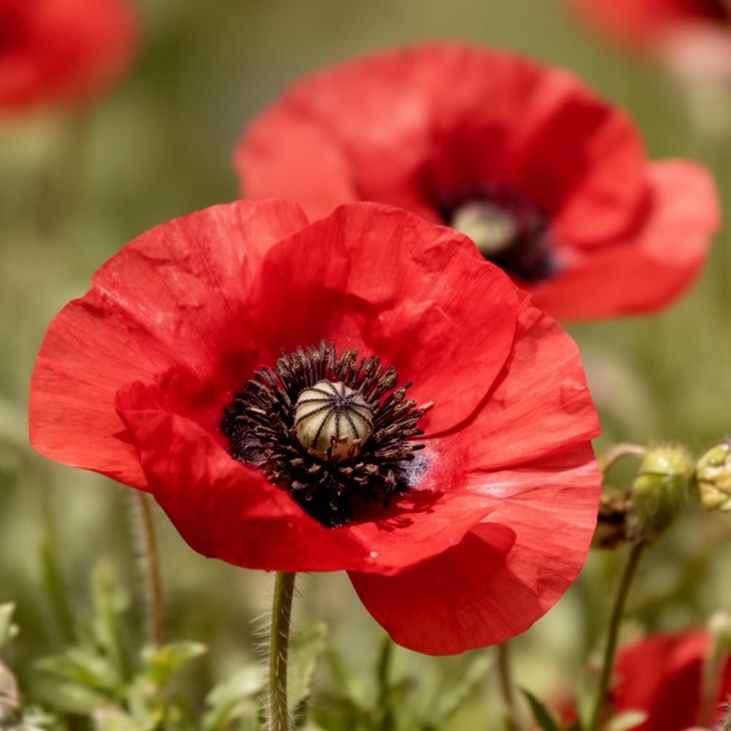 AI-generated illustration of Papaver