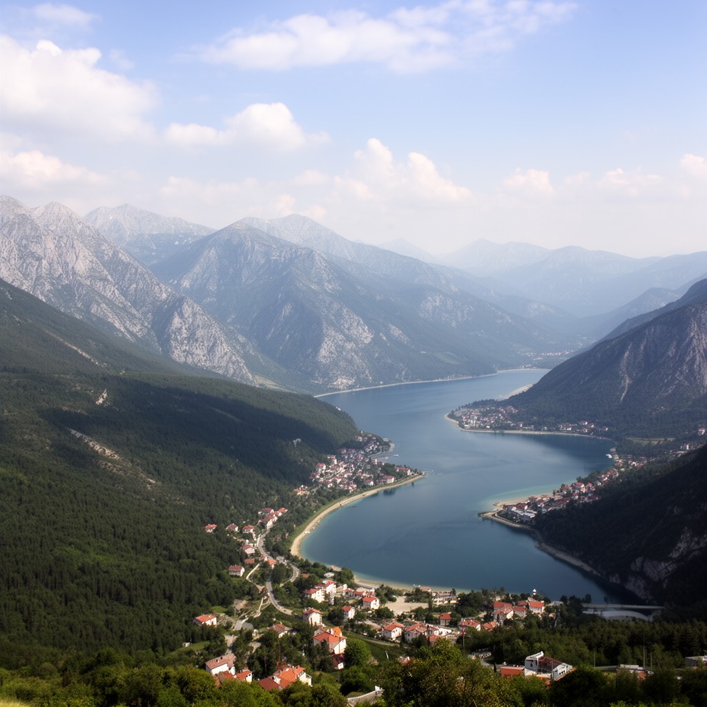 AI-generated illustration of Lika-Senj County