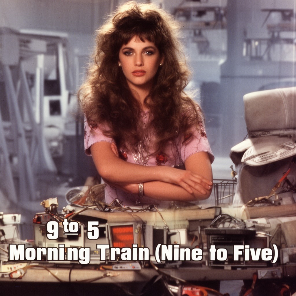 AI-generated illustration of 9 to 5
