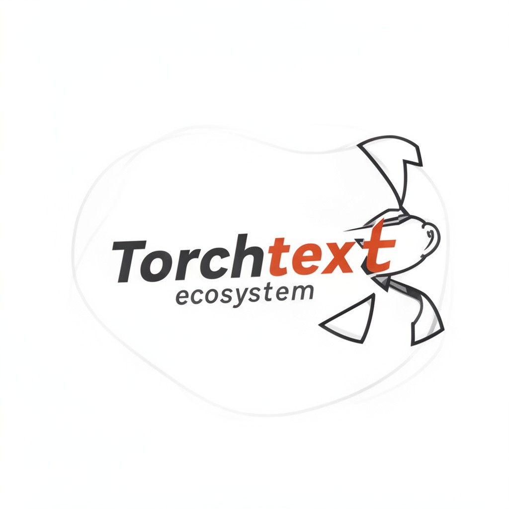 AI-generated illustration of torchtext (ecosystem)