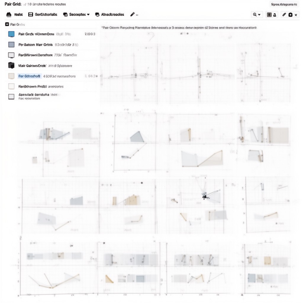 AI-generated illustration of PairGrid