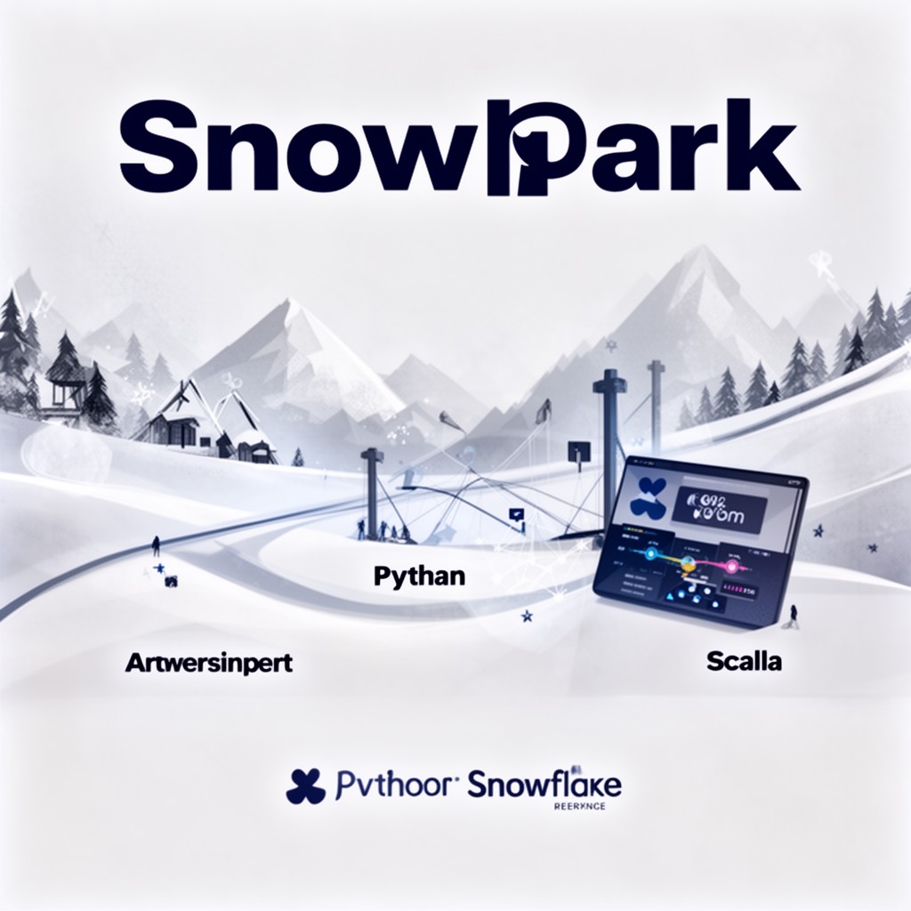 AI-generated illustration of Snowpark